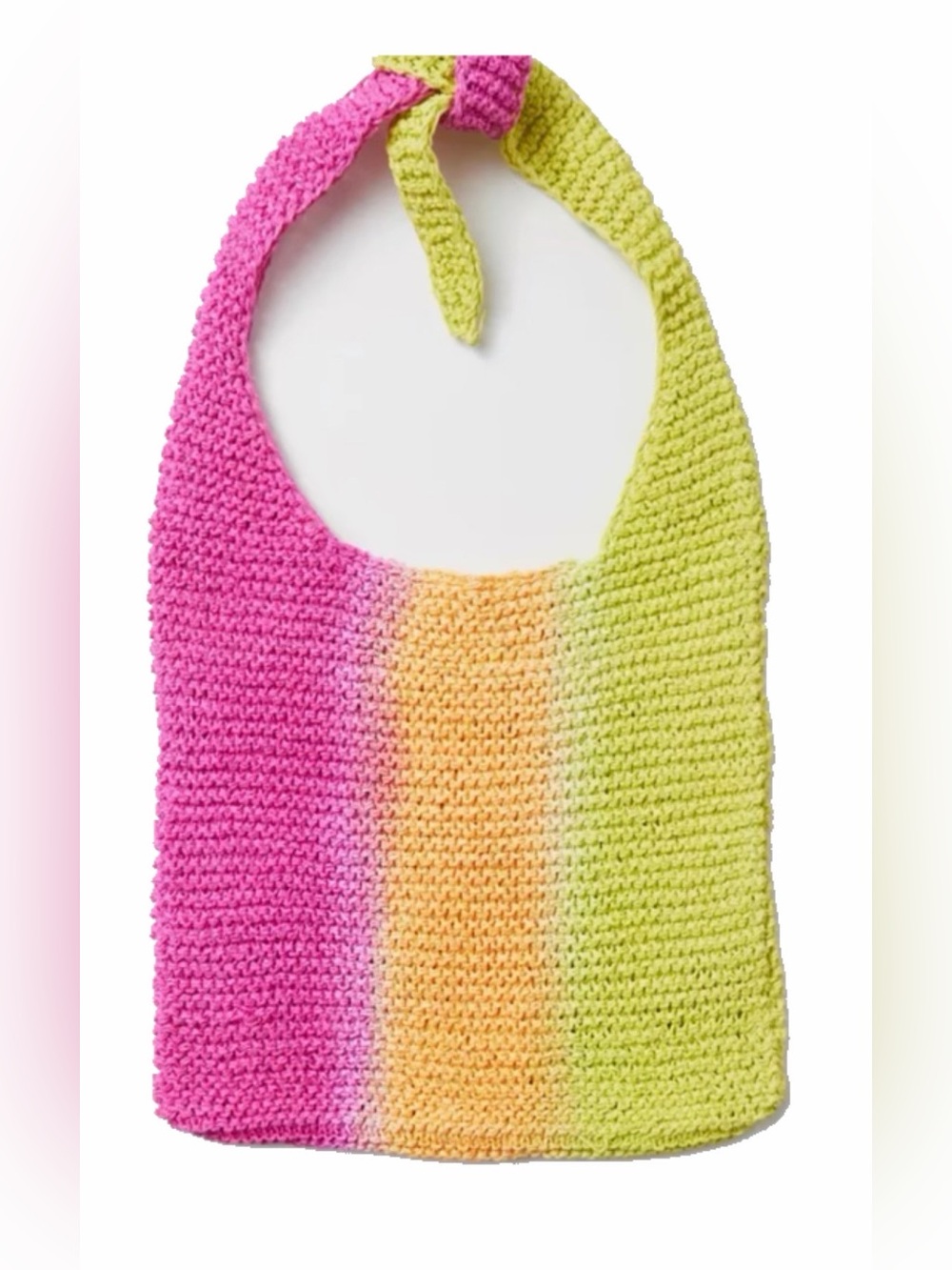 NWT Urban Outfitters Monaco Tie-dye Raffia Hobo Bag